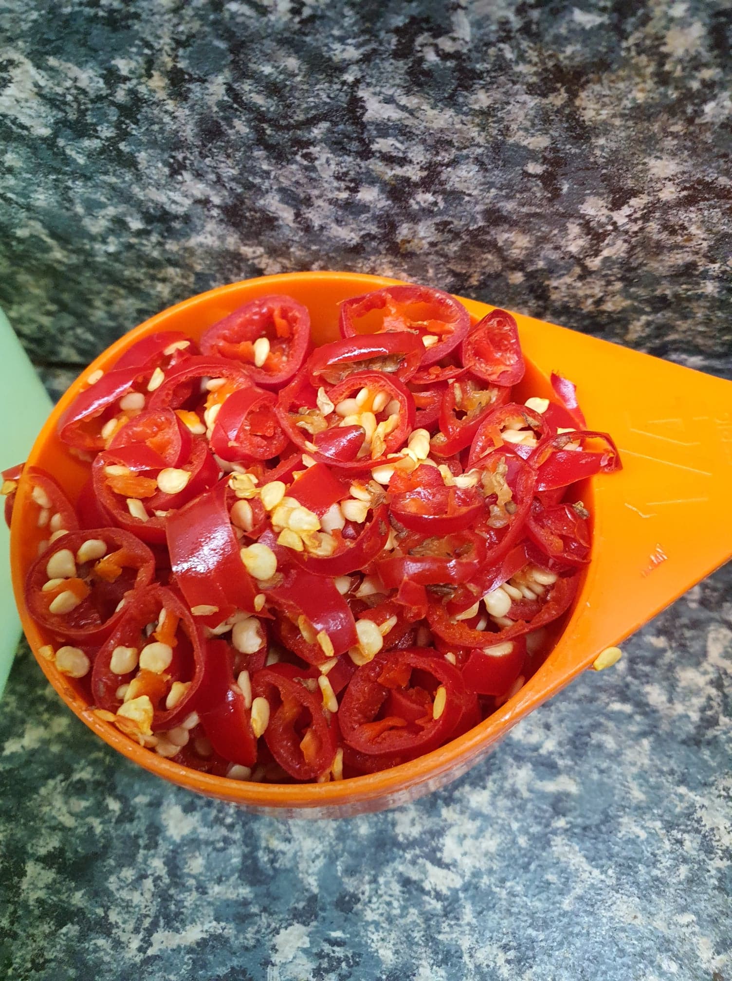 chopped chilli